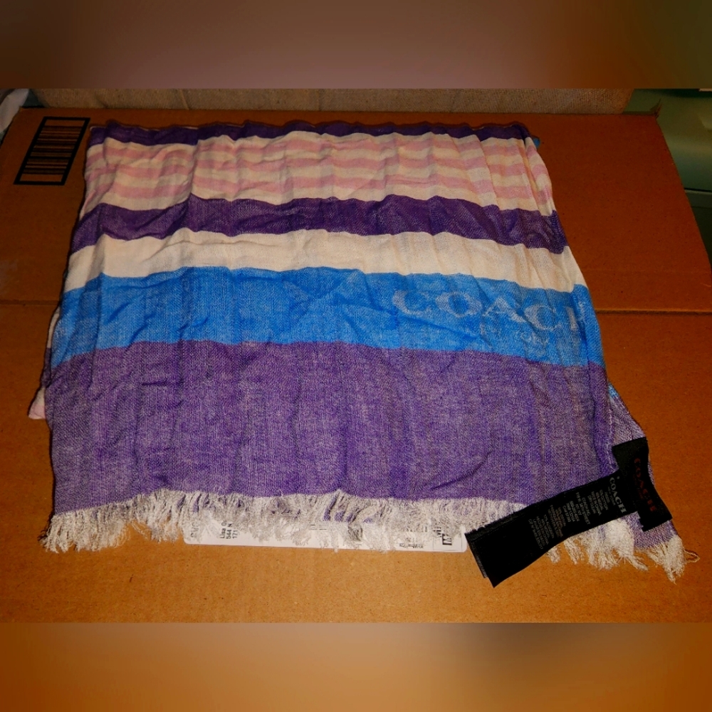Coach scarf